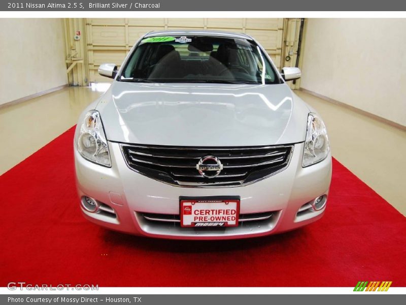 Brilliant Silver / Charcoal 2011 Nissan Altima 2.5 S