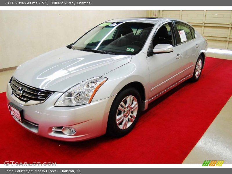 Brilliant Silver / Charcoal 2011 Nissan Altima 2.5 S