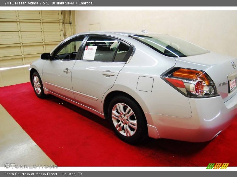 Brilliant Silver / Charcoal 2011 Nissan Altima 2.5 S
