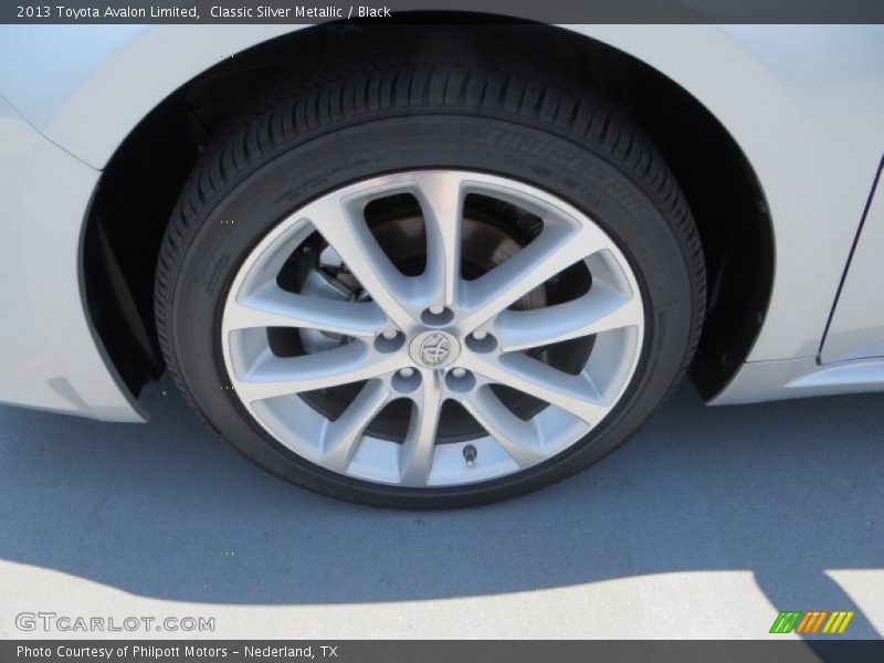 Classic Silver Metallic / Black 2013 Toyota Avalon Limited
