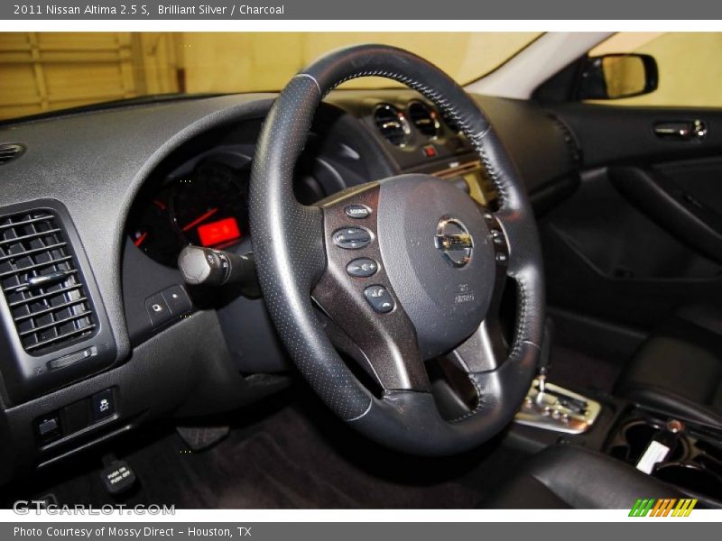 Brilliant Silver / Charcoal 2011 Nissan Altima 2.5 S
