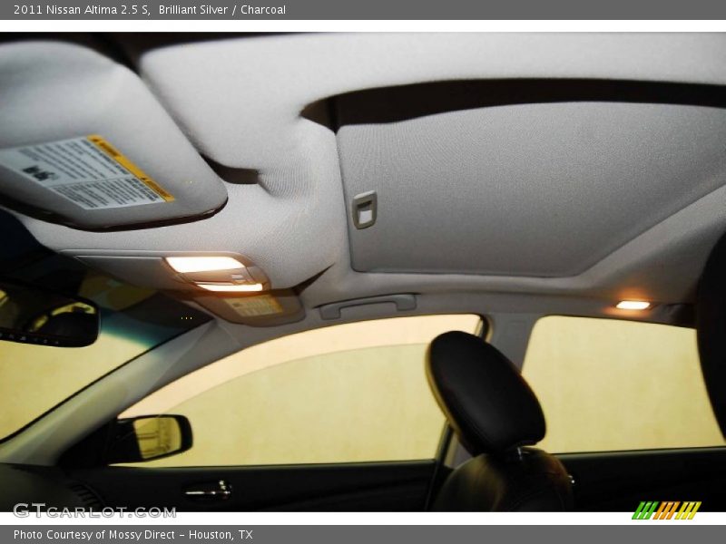 Brilliant Silver / Charcoal 2011 Nissan Altima 2.5 S