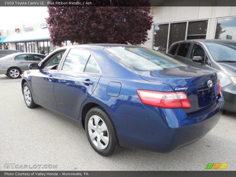 Blue Ribbon Metallic / Ash 2009 Toyota Camry LE