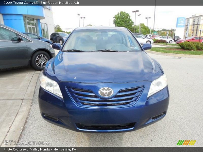 Blue Ribbon Metallic / Ash 2009 Toyota Camry LE