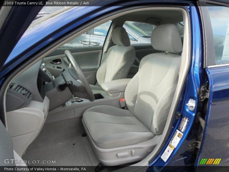 Blue Ribbon Metallic / Ash 2009 Toyota Camry LE