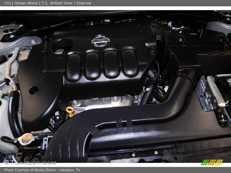 Brilliant Silver / Charcoal 2011 Nissan Altima 2.5 S