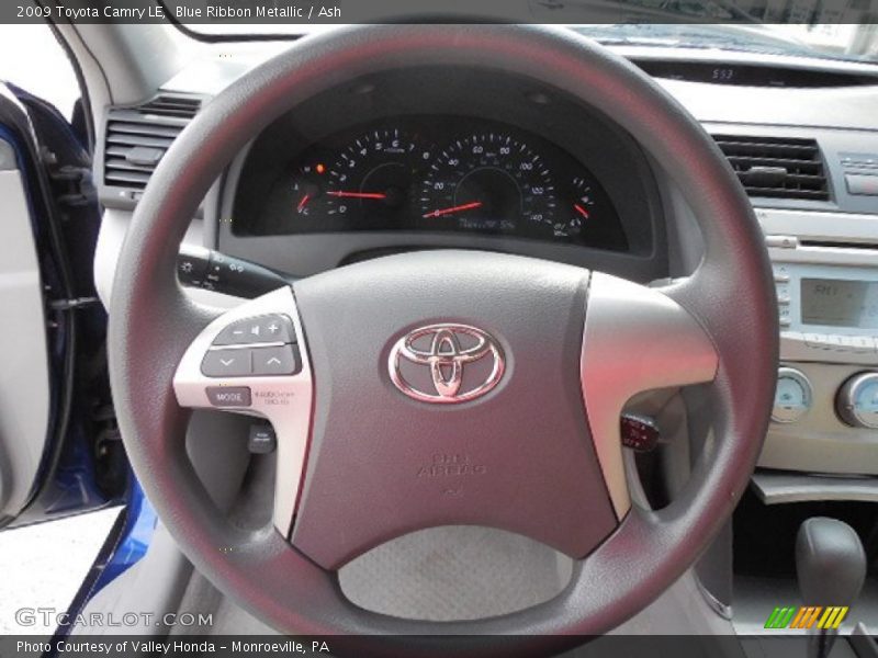 Blue Ribbon Metallic / Ash 2009 Toyota Camry LE