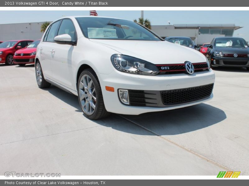 Candy White / Titan Black 2013 Volkswagen GTI 4 Door