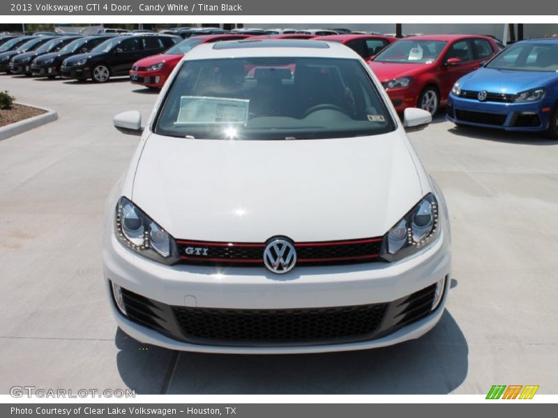 Candy White / Titan Black 2013 Volkswagen GTI 4 Door