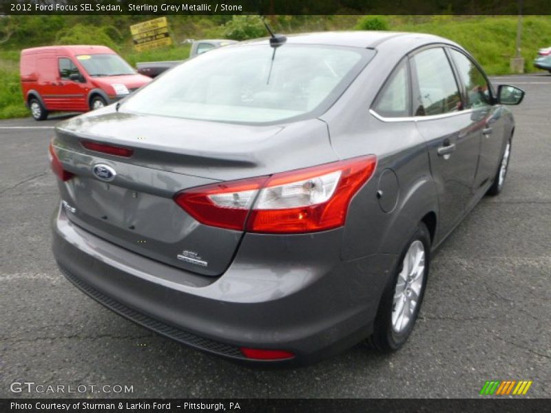 Sterling Grey Metallic / Stone 2012 Ford Focus SEL Sedan