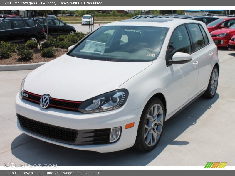 Candy White / Titan Black 2013 Volkswagen GTI 4 Door