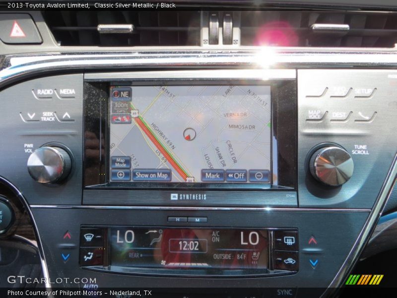 Classic Silver Metallic / Black 2013 Toyota Avalon Limited