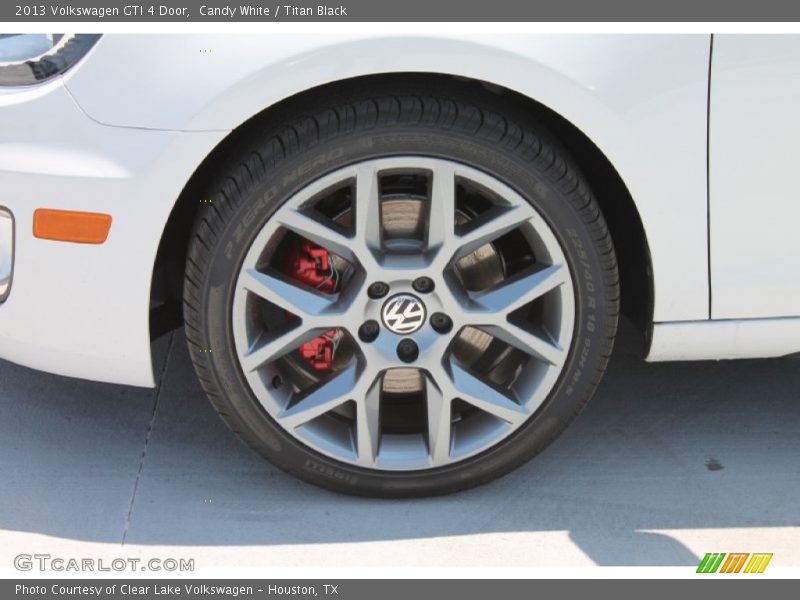 Candy White / Titan Black 2013 Volkswagen GTI 4 Door