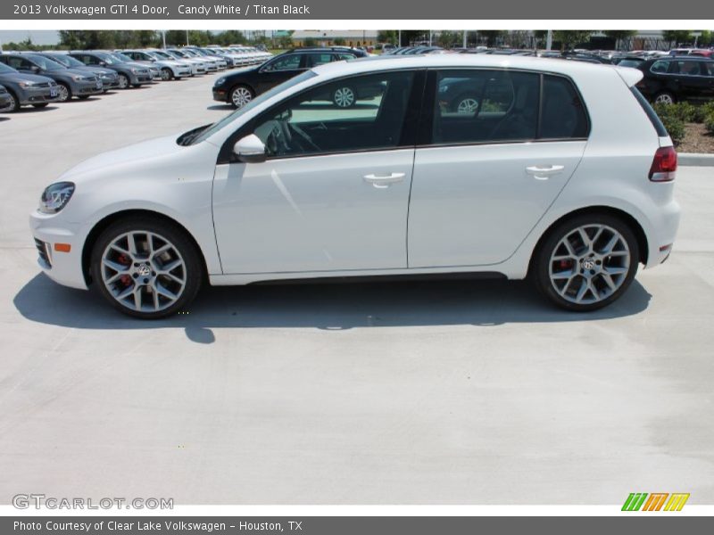 Candy White / Titan Black 2013 Volkswagen GTI 4 Door