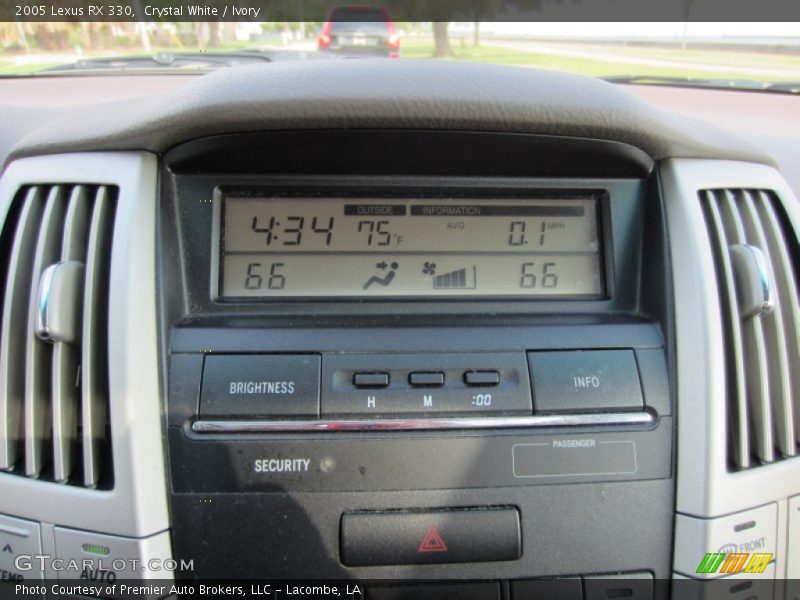 Crystal White / Ivory 2005 Lexus RX 330