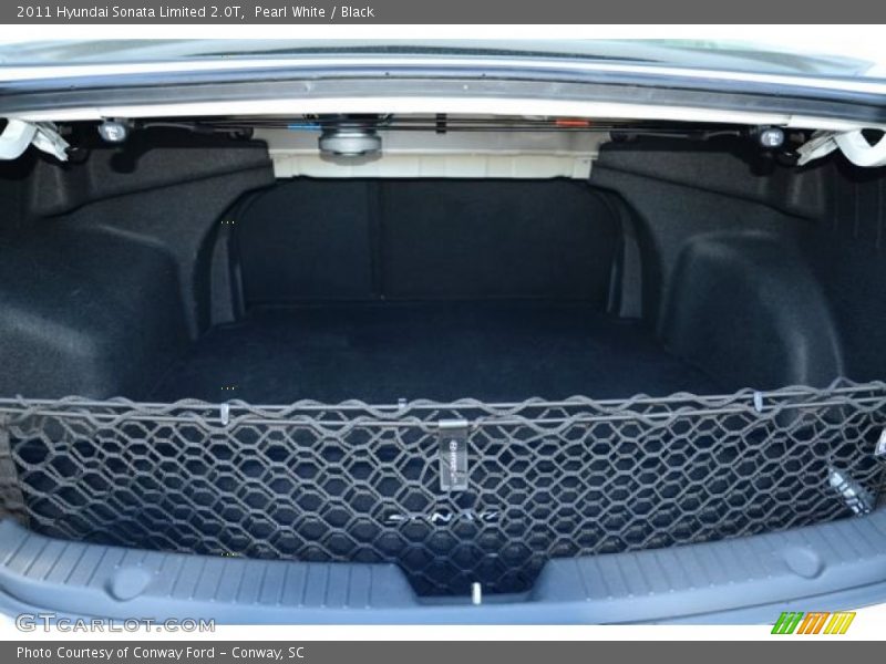 Pearl White / Black 2011 Hyundai Sonata Limited 2.0T