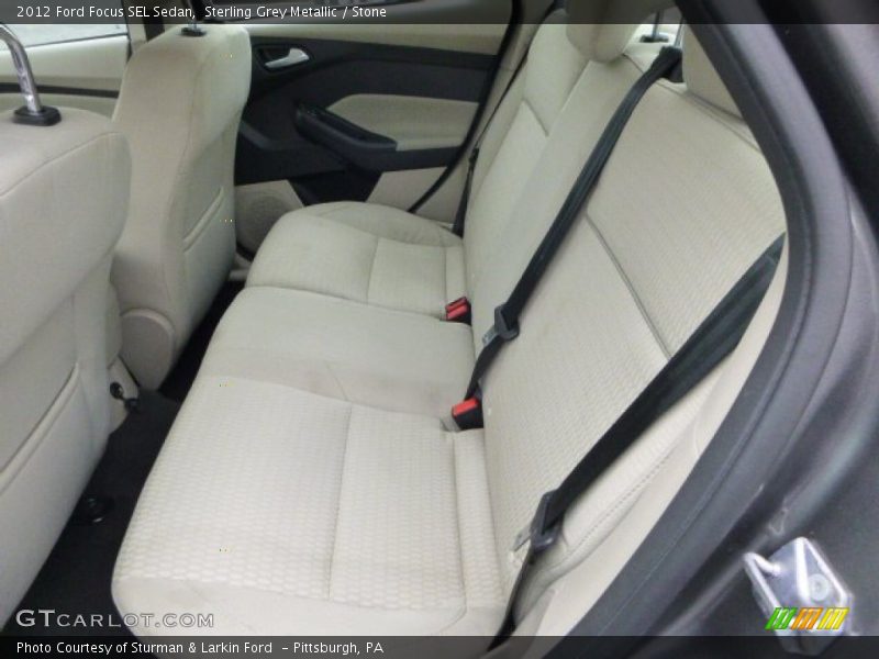 Sterling Grey Metallic / Stone 2012 Ford Focus SEL Sedan