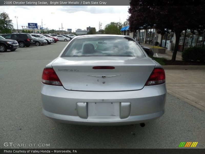 Bright Silver Metallic / Dark Slate Gray 2006 Chrysler Sebring Sedan