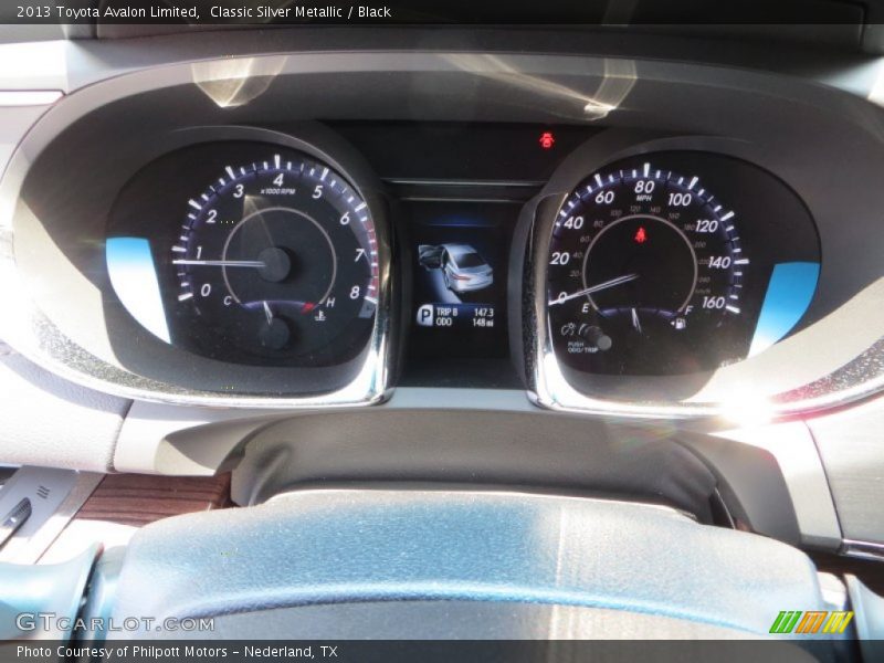 Classic Silver Metallic / Black 2013 Toyota Avalon Limited