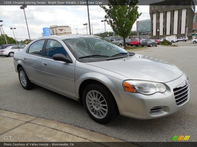 Bright Silver Metallic / Dark Slate Gray 2006 Chrysler Sebring Sedan