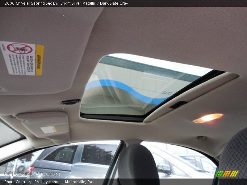Bright Silver Metallic / Dark Slate Gray 2006 Chrysler Sebring Sedan