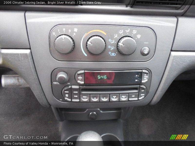 Bright Silver Metallic / Dark Slate Gray 2006 Chrysler Sebring Sedan
