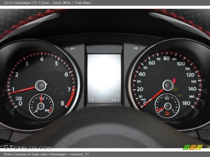 Candy White / Titan Black 2013 Volkswagen GTI 4 Door