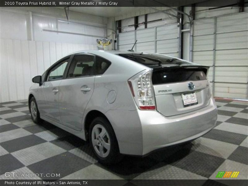 Winter Gray Metallic / Misty Gray 2010 Toyota Prius Hybrid III
