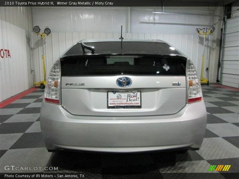 Winter Gray Metallic / Misty Gray 2010 Toyota Prius Hybrid III