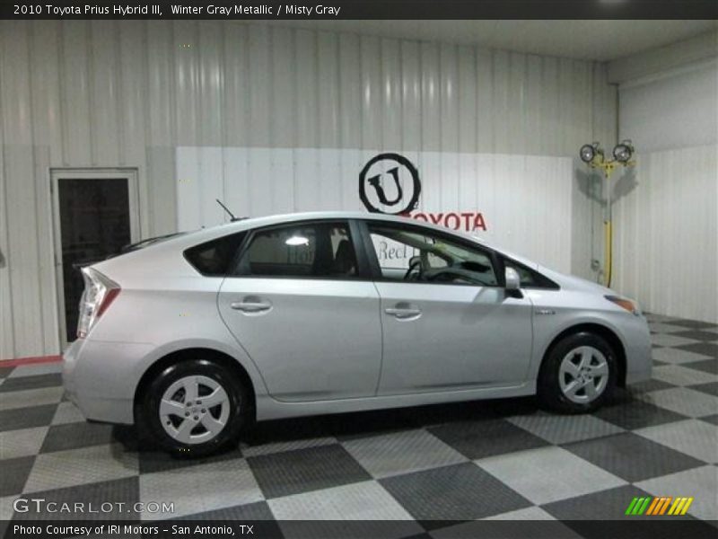 Winter Gray Metallic / Misty Gray 2010 Toyota Prius Hybrid III