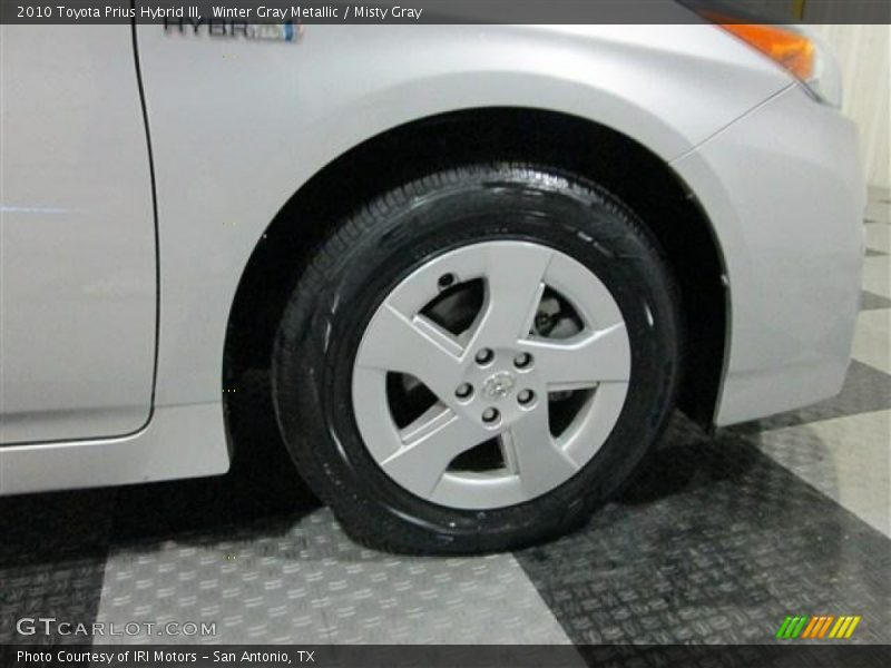 Winter Gray Metallic / Misty Gray 2010 Toyota Prius Hybrid III