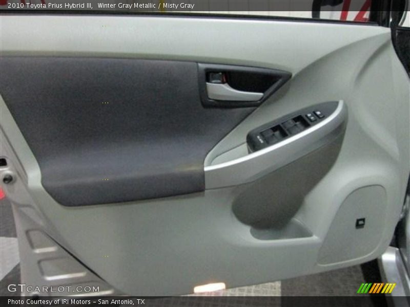 Winter Gray Metallic / Misty Gray 2010 Toyota Prius Hybrid III