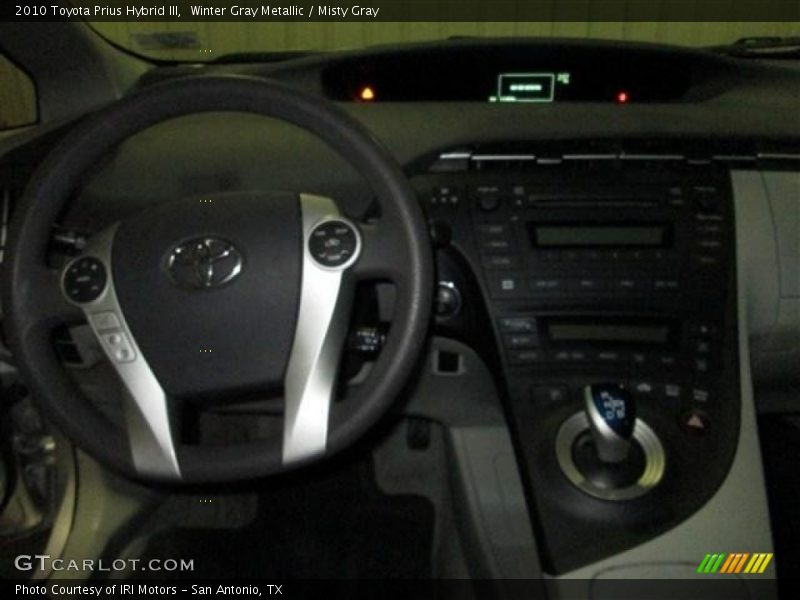 Winter Gray Metallic / Misty Gray 2010 Toyota Prius Hybrid III