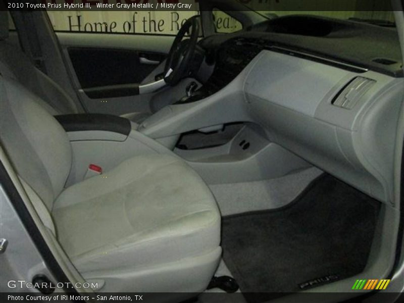 Winter Gray Metallic / Misty Gray 2010 Toyota Prius Hybrid III