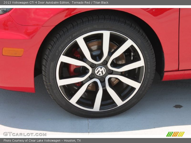 Tornado Red / Titan Black 2013 Volkswagen GTI 4 Door Autobahn Edition
