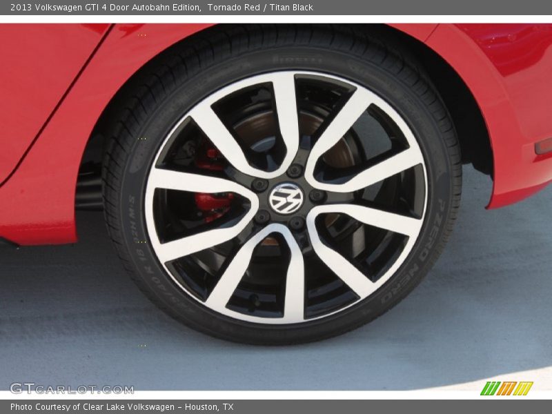 Tornado Red / Titan Black 2013 Volkswagen GTI 4 Door Autobahn Edition