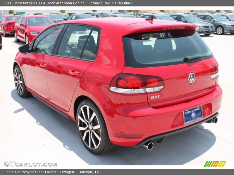 Tornado Red / Titan Black 2013 Volkswagen GTI 4 Door Autobahn Edition