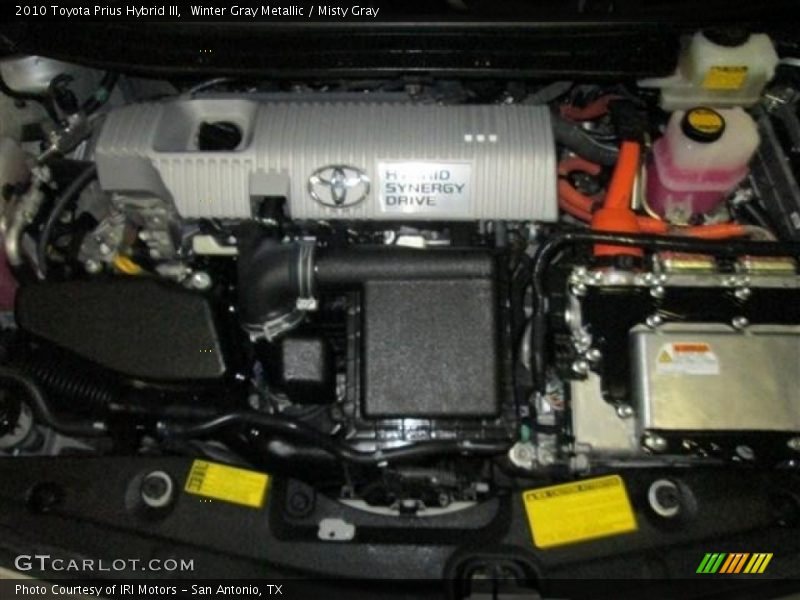 Winter Gray Metallic / Misty Gray 2010 Toyota Prius Hybrid III