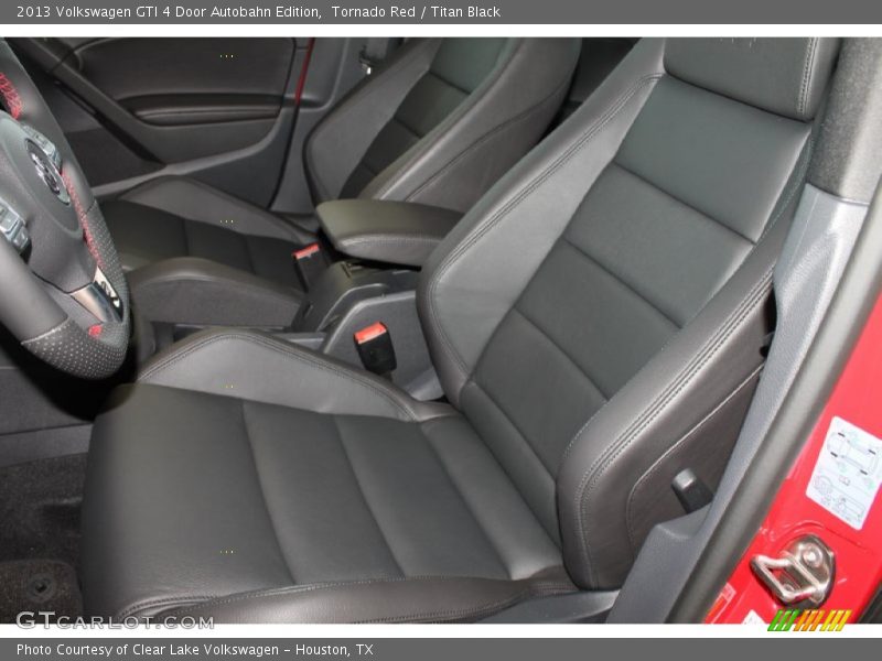 Tornado Red / Titan Black 2013 Volkswagen GTI 4 Door Autobahn Edition