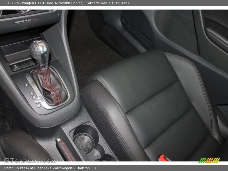 Tornado Red / Titan Black 2013 Volkswagen GTI 4 Door Autobahn Edition