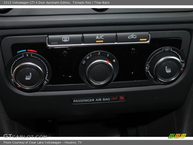 Tornado Red / Titan Black 2013 Volkswagen GTI 4 Door Autobahn Edition