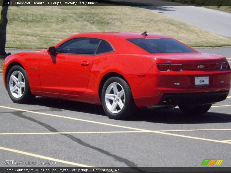 Victory Red / Black 2010 Chevrolet Camaro LT Coupe