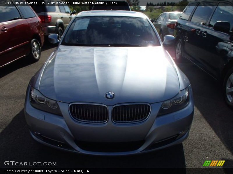Blue Water Metallic / Black 2010 BMW 3 Series 335i xDrive Sedan