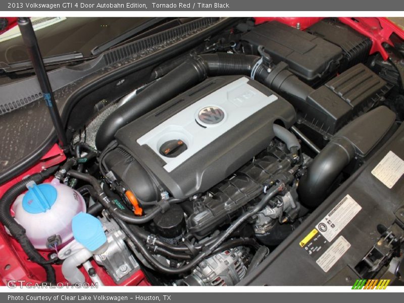 Tornado Red / Titan Black 2013 Volkswagen GTI 4 Door Autobahn Edition