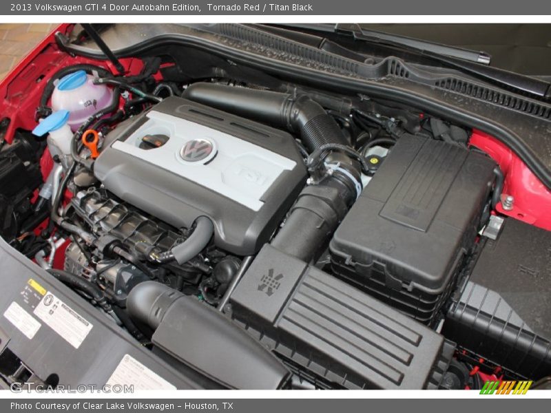 Tornado Red / Titan Black 2013 Volkswagen GTI 4 Door Autobahn Edition