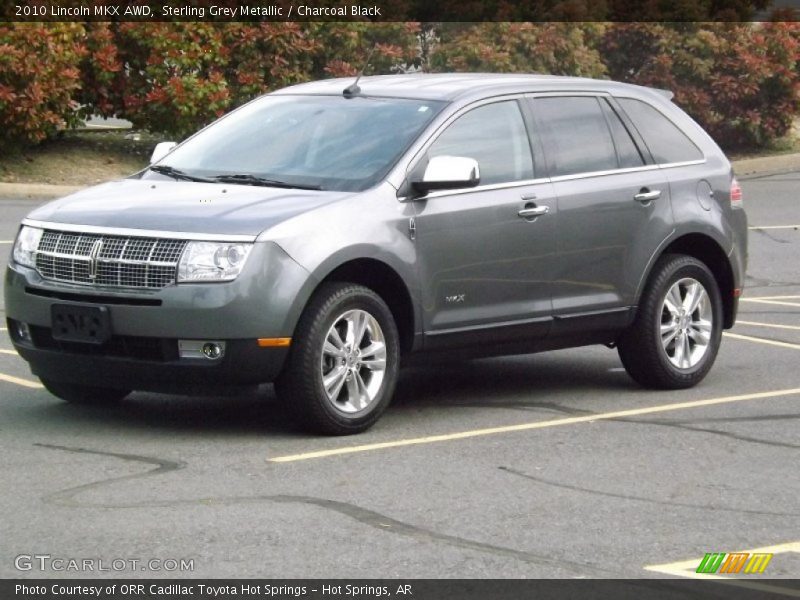 Sterling Grey Metallic / Charcoal Black 2010 Lincoln MKX AWD
