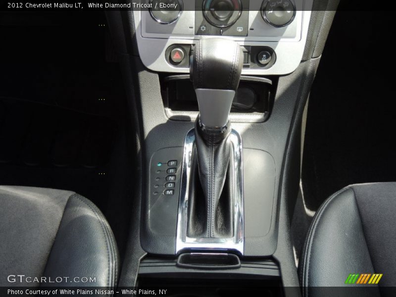 White Diamond Tricoat / Ebony 2012 Chevrolet Malibu LT