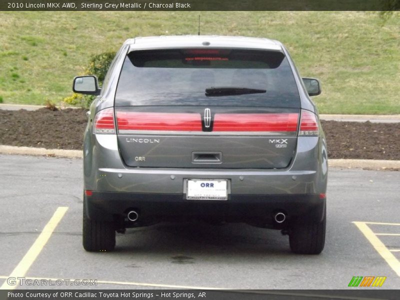 Sterling Grey Metallic / Charcoal Black 2010 Lincoln MKX AWD