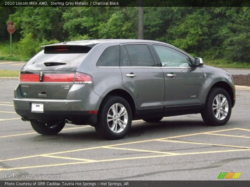 Sterling Grey Metallic / Charcoal Black 2010 Lincoln MKX AWD