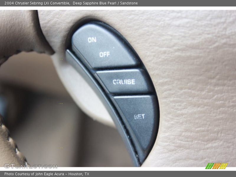 Controls of 2004 Sebring LXi Convertible